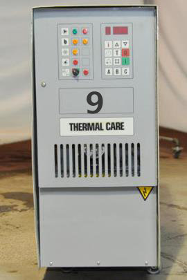 Used Thermal Care Model RO3620 Hot Oil Process Heater